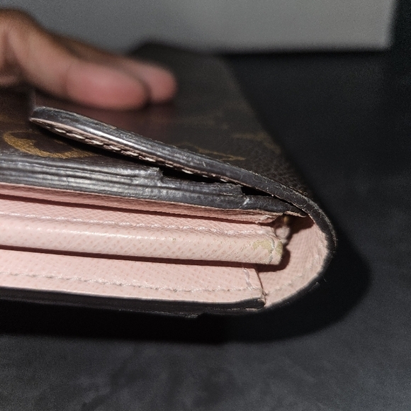 Louis Vuitton Sara wallet Rose Ballerine - Picture 16 of 16